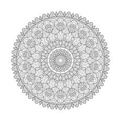 ornamental round mandala pattern