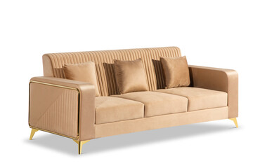 Sofa furniture isolated on white background