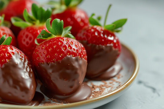 Decadent Chocolate-Covered Strawberries
