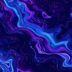 Abstract seamless pattern of liquid purple gradient. Backdrop abstract wavy paint effect. Acrylic cosmic pattern, paint stains. Texture for print, fabric, textile, wallpaper, interior poster, design