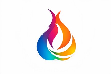 A vibrant symbol logo symbolizing diversity and inclusiveness