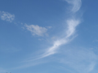 cloudy blue sky background