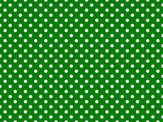 texturised white color polka dots over green background - 732669309