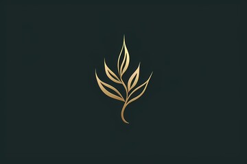 An elegant symbol logo inspired by the beauty of nature