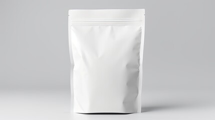 Mockup Coffee bag on white background. Packaging template mockup