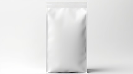 Mockup Coffee bag on white background. Packaging template mockup