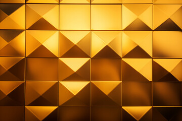 symmetrical ,gradient gold background