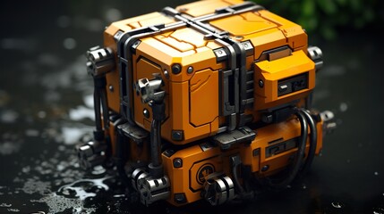  high tech futuristic vehicle 