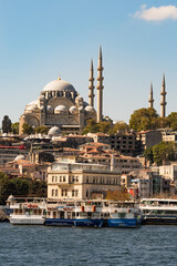 Fototapeta premium Portrait of mosque on the hill