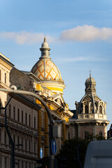 Obraz premium Architectural budapest roof