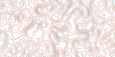 Abstract colorfull topography vector background. Topographic map. Geographic mountain relief. counter map wavy line paper textrue. grid curve line abstract vector illustration