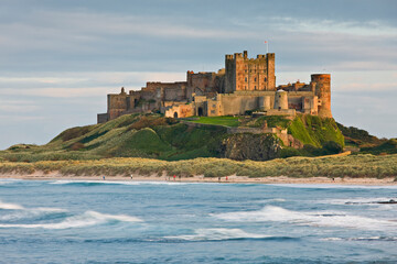 Europa, Grossbritannien, England, Northumberland, Bamburgh Castle
