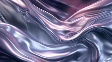 Liquid silky waves background