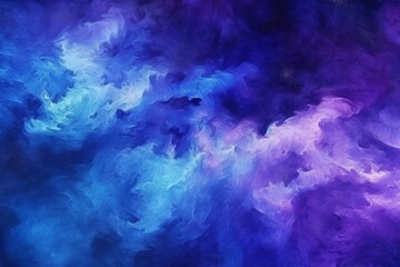 Fototapeta na wymiar purple and dark blue abstract watercolor textured background