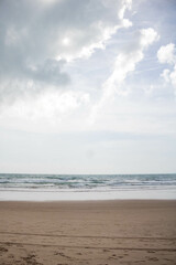 Day to observe the beach, sea and sky, stand in Paraia looking at the natural beauty of Alagoas and Pernambuco, a paradisiacal place with a white area
