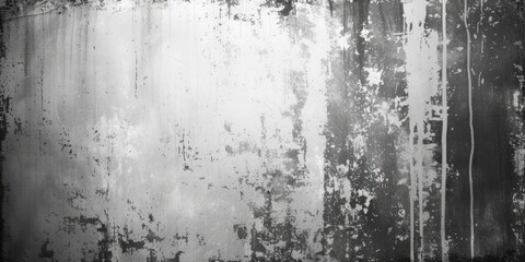 abstract grunge background with scratches and beton concrete wall texture, black and white
