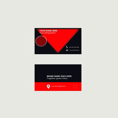 Double-sided creative business card template. Modern Business Card - Creative and Clean Business Card Template. Luxury business card.
