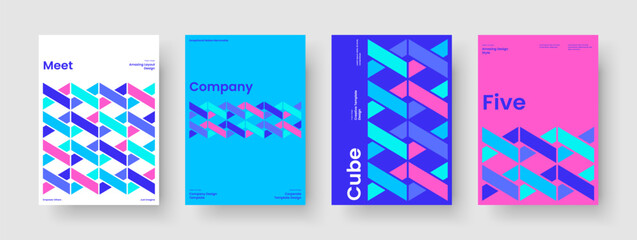 Geometric Banner Layout. Modern Flyer Design. Isolated Report Template. Book Cover. Business Presentation. Background. Brochure. Poster. Handbill. Notebook. Journal. Leaflet. Pamphlet. Newsletter