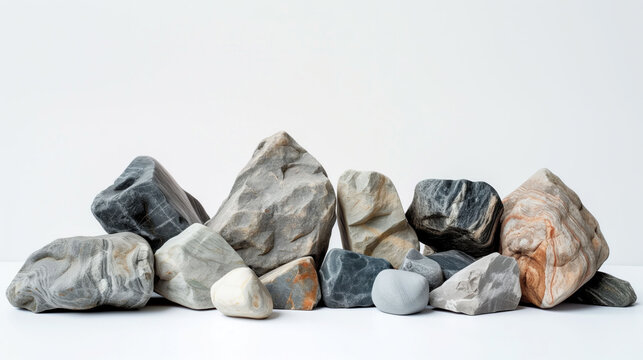 Rocks, boulders, isolated