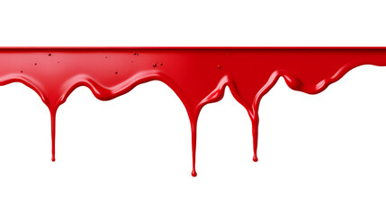 Blood dripping cut out isolated on white background transparent,png
