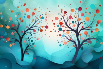 abstract background for Teacher's Day