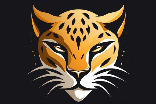 A sleek cheetah face logo depicting speed and agility