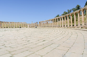 Ruinas de Jerash, Jordania