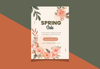 Spring Sale Flyer