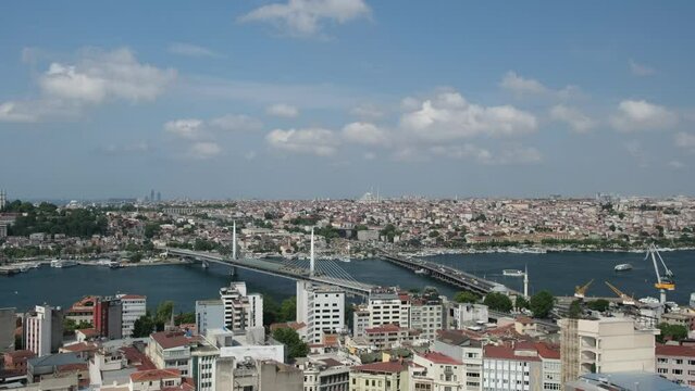 view of Istanbul from above