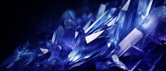 Close-up of crystals detailed background