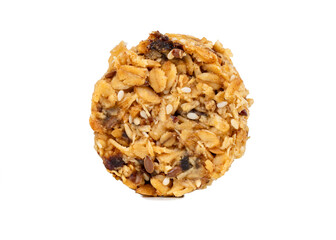 Granola cookies isolated