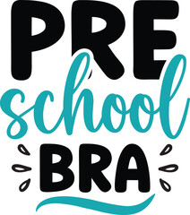 pre school bra