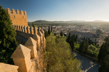 Blick vom Santuari de Sant Salvador, Artà, Mallorca, Balearen, Katalonien, Spanien