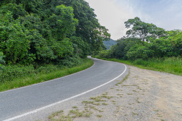 Provincial route 338 near Villa Nougues in the province of Tucuman in Argentina.