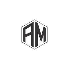 MA or AM logo and icon design