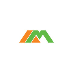 MA or AM logo and icon design