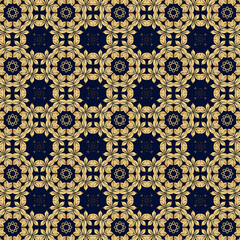 Royal gold blue seamless pattern, design royal blue, royal gold, texture, design