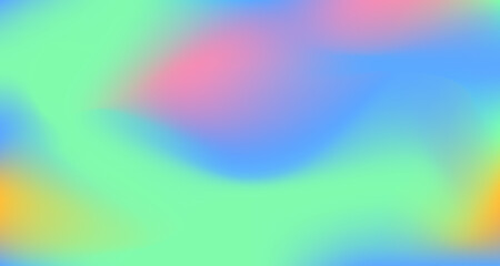 Gradient abstract background green blue pink color, technology digital futuristic internet network connection, ai big data science tech, future illustration vector