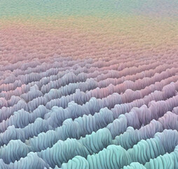 Tardigrades and mushrooms as digitally transformed illustrations