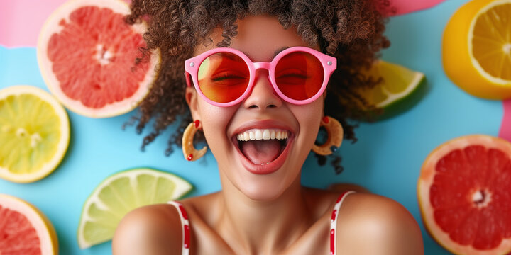 Knallige Farben und gute Stimmung dr&uuml;cken pure Sommerfreude aus