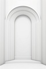 white wall and door