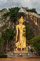 THAILAND RATCHABURI KHAO NGU GOLDEN BUDDHA