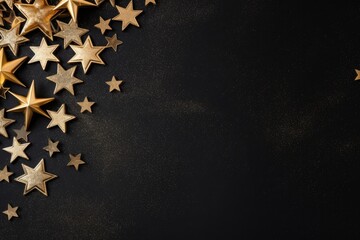 Frame of lights bokeh golden flares and sparkler isolated on rustic dark blue wooden texture - Holiday New Year's Eve Silvester New Year Party festive background banner greeting card
