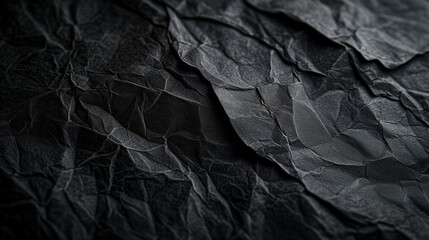 Elegance in Black Texture Close-Up