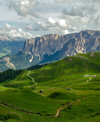 Fototapeta premium landscape with mountains