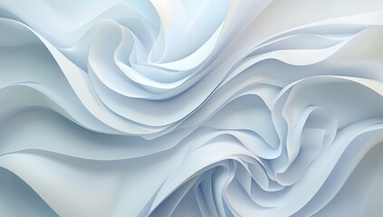 Obraz premium White and blue smooth material. Background for technological processes, science, presentations, education, etc