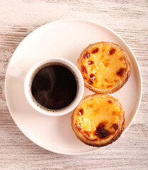 Traditional Portuguese custard pies