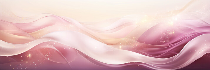 Abstract Smooth soft Pink Wave pastel Background for Valentine day or wedding design