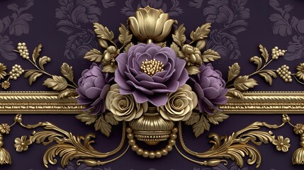 Hintergrund, Muster, Floral, natur