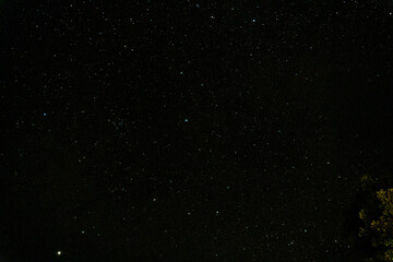Yakushima night sky with beautiful stars